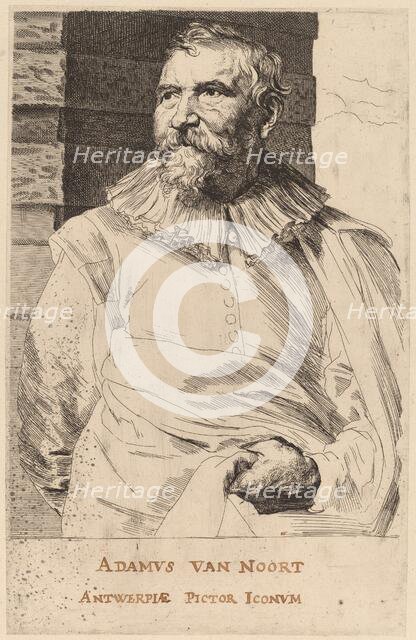 Adam van Noort, probably 1626/1641. Creator: Anthony van Dyck.