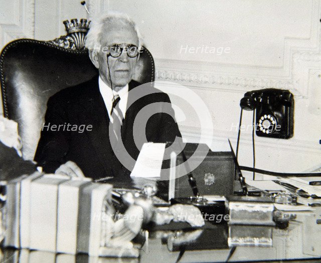 Manuel Portela Valladares (1868-1952, Spanish politician and president of government during the S…