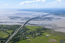 Second Severn Crossing, Gloucestershire, 2015. Artist: Damian Grady.