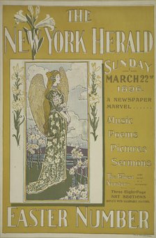 The New York herald. Sunday March 22nd 1896, c1893 - 1897. Creator: Unknown.