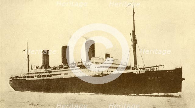 'The "Berengaria" (Cunard Line), 52,700 Tons', c1930. Creator: Unknown.