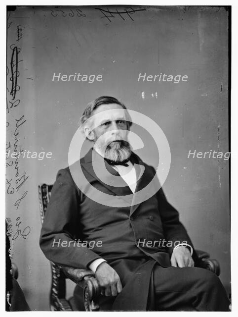 George S. Boutwell of Massachusetts, between 1870 and 1880. Creator: Unknown.