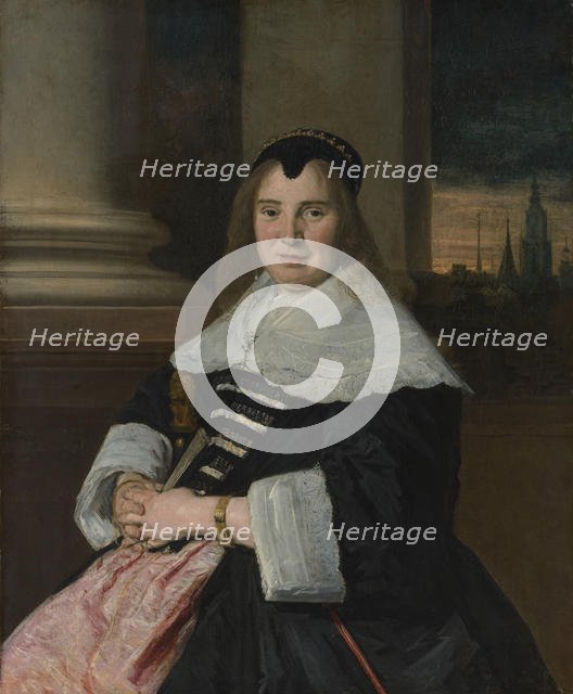 Portrait of a Woman, ca. 1650, reworked probably 18th century. Creator: Frans Hals.