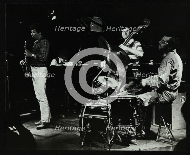 The Daryl Runswick Quartet in concert at The Stables, Wavendon, Buckinghamshire, 1981. Artist: Denis Williams