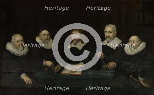 The Directors of the House of Correction of Middelburg, 1643. Creator: Allaert van Loeninga.