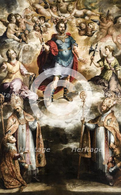 Apotheosis of Saint Hermenegild , 1620-1622. Creator: Herrera, Francisco de, the Elder (1576-1654).