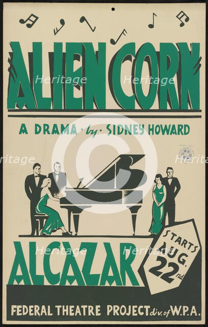 Alien Corn, San Francisco, 1938. Creator: Unknown.