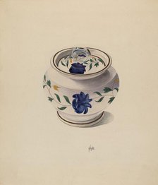 Sugar Bowl, c. 1936. Creator: Edward White.