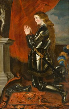 Joan of Arc, c. 1640. Creator: Rubens, Peter Paul, (School)  .