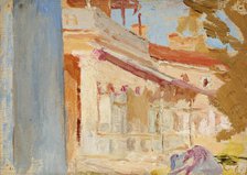 Palace of the Golitsyn Princely Family, 1908. Creator: Jan Ciaglinski.