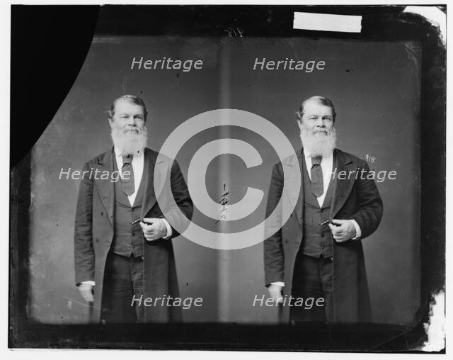 Beriah Magoffin of Kentucky, 1865-1880. Creator: Unknown.