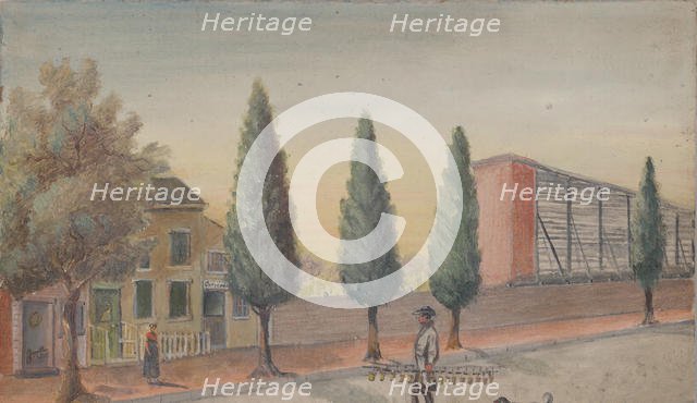 Strawberry Pedlar, 1870s. Creator: William P. Chappel.