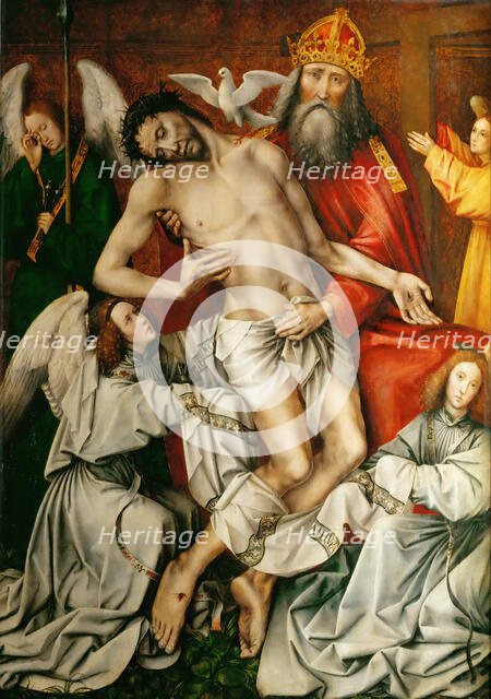 Throne of Mercy, ca 1510-1515. Creator: Coter, Colijn de (ca. 1445-ca. 1540).