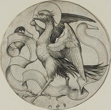 The Eagle of St. John, n.d. Creator: Martin Schongauer.