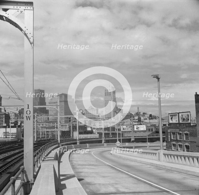 April. The city of San Francisco, California, 1939. Creator: Dorothea Lange.