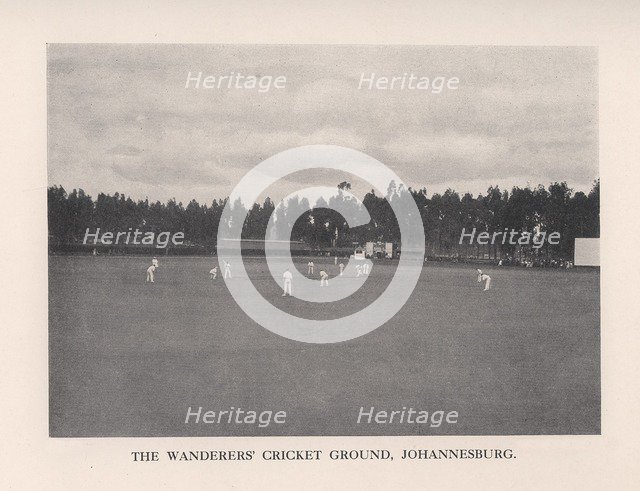 The Wanderers Cricket Ground, Johannesburg, South Africa, 1912. Artist: Unknown.