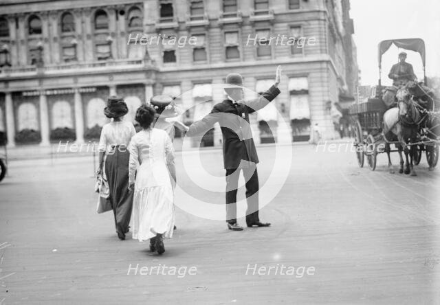 Traffic Squad Police, 1911. Creator: Bain News Service.