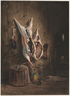 Carcasses, 1840-1860. Creator: Alexandre-Gabriel Decamps (French, 1803-1860).