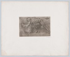 The Athlete, 1907. Creator: Umberto Boccioni.
