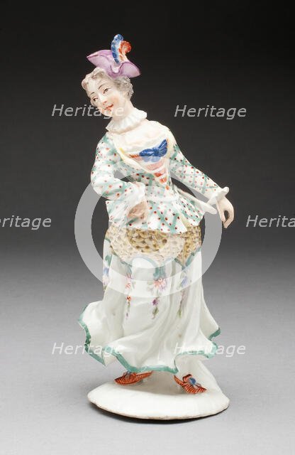 Columbine, Fürstenberg, c. 1754. Creator: Fürstenberg Porcelain Factory.