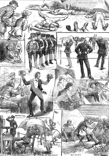 Wimbledon workers, 1881. Creator: Joseph Swain.