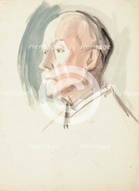 Sketch for a Portrait, c1910s. Creator: Verner Thome.