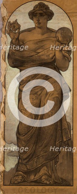 Geology, 19th century. Creator: Walter Shirlaw.