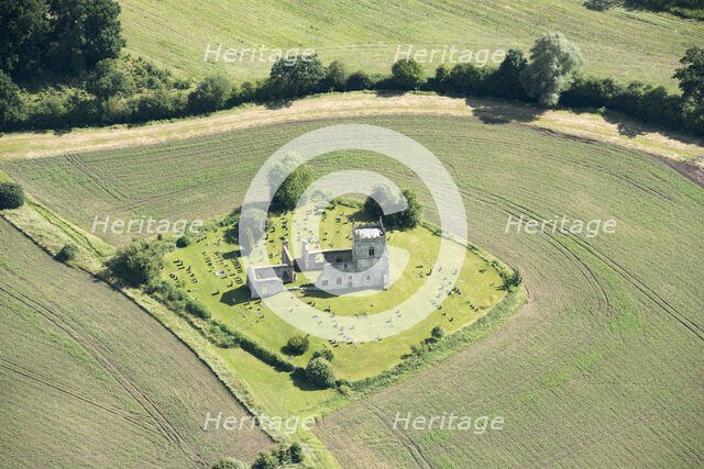 The ruins of St Mary's Church, Colston Bassett, Nottinghamshire, 2018. Creator: Damian Grady.