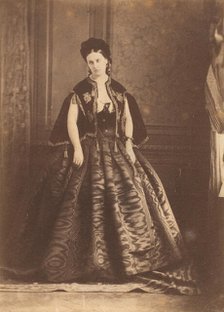 La robe de moiré, 1860s. Creator: Pierre-Louis Pierson.