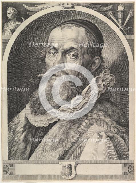 Portrait of Hendrick Goltzius, ca. 1617. Creator: Jan Muller.