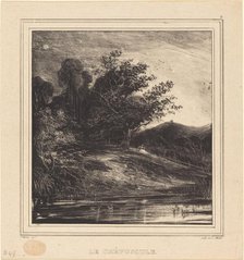 Le Crépuscule, 1829. Creator: Paul Huet.
