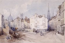 Cannon Street, London, 1851. Artist: Thomas Colman Dibdin