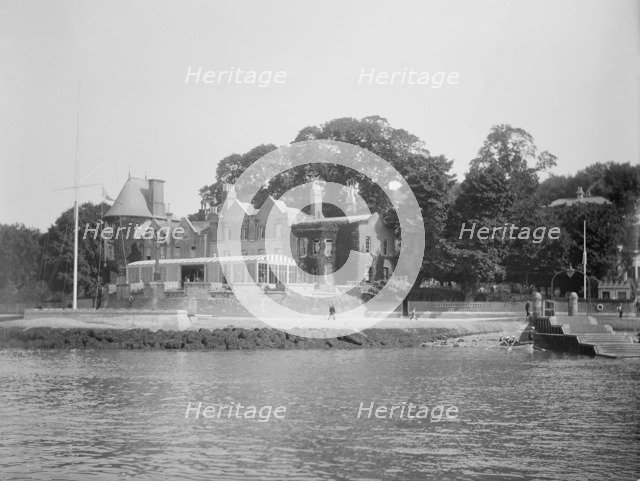Cowes Castle, Isle of Wight, c1930. Creator: Kirk & Sons of Cowes.