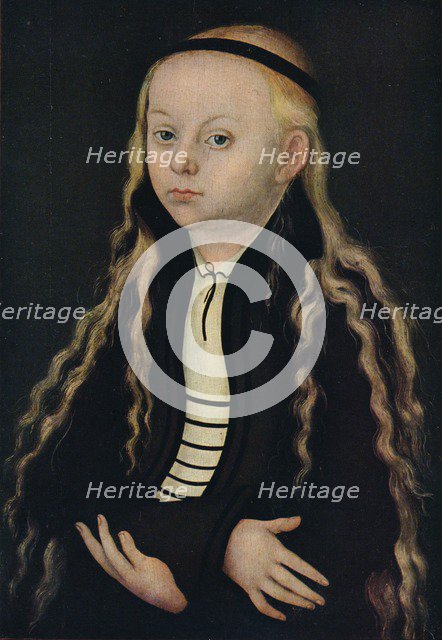 'Portrait of a Young Girl', 16th century, (1939). Artist: Lucas Cranach the Elder.