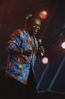 Lou Rawls, North Sea Jazz Festival, Netherlands, 1992. Creator: Brian Foskett.