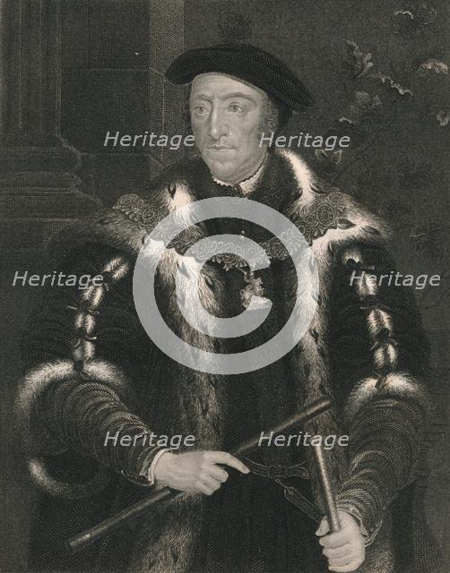 'Thomas Howard, Duke of Norfolk', c1530s, (early-mid 19th century).  Creator: Peter Lightfoot.