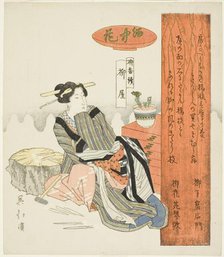 Willow Shop (Yanagiya), from the series "A Series of Willows (Yanagi bantsuzuki)", c. 1828. Creator: Totoya Hokkei.