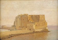 Castel dell'Ovo in Naples, 1839-1840. Creator: Christen Købke.