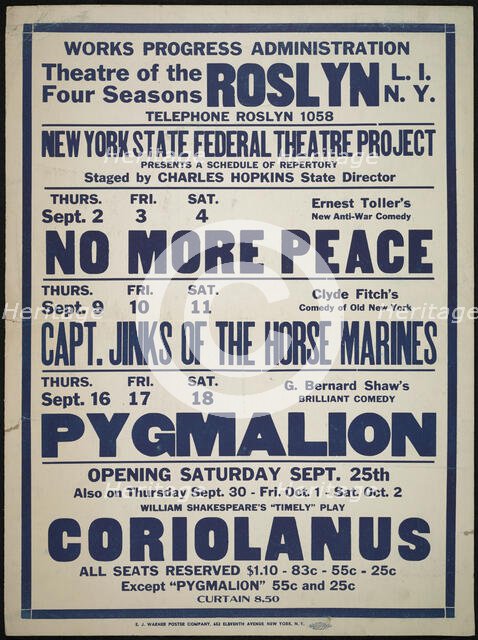 No More Peace, Roslyn, NY, [1930s]. Creator: Unknown.