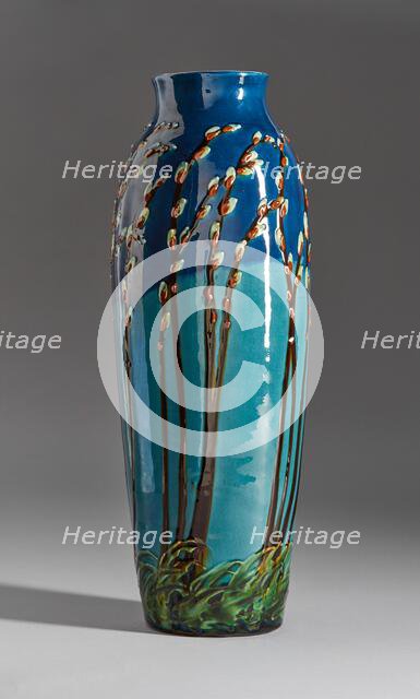 Willow Catkin Vase, about 1897. Creator: Max Laeuger.