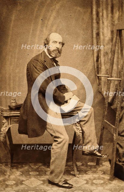 Charles West Cope, c1850s. Creator: Maull & Polyblank.