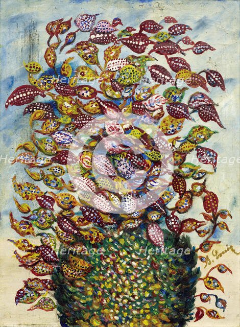 Le grand bouquet, 1927-1930. Creator: Louis (Séraphine de Senlis); Séraphine (1864-1942).