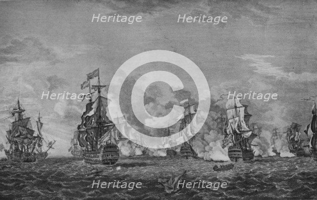 'Battle of Lagos', c1760. Artist: Richard Paton.