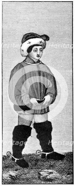 Riding habit, 15th century, (1910). Artist: Unknown