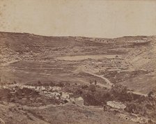 Valley of the Cemetery, 1855-1856. Creator: James Robertson.