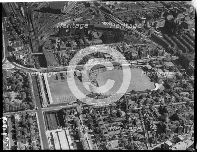 Lord's Cricket Ground, St Johns Wood, London, 1939. Creator: Aerofilms.
