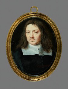 Portrait of a Gentleman, 1658. Creator: Samuel Cooper.