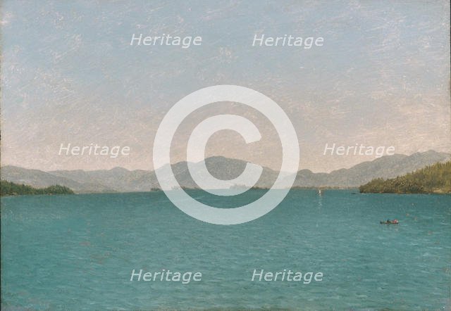 Lake George, Free Study, 1872. Creator: John Frederick Kensett.