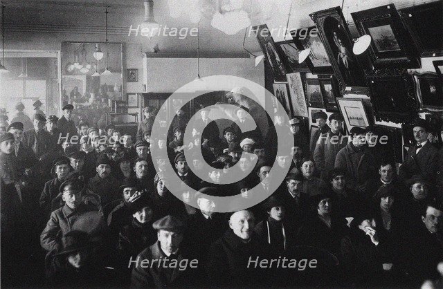 Auction house Apollo, Leningrad, 1924.