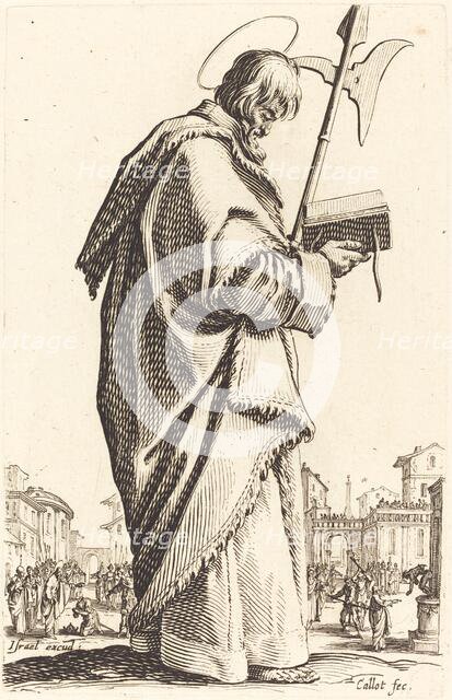 Saint Matthias, published 1631. Creator: Jacques Callot.
